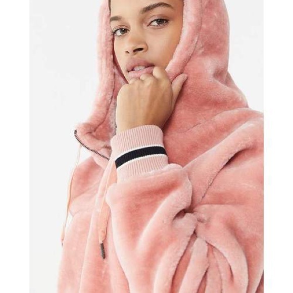 UGG KAILANI SHERPA HOODIE PINK - Picture 3 of 9